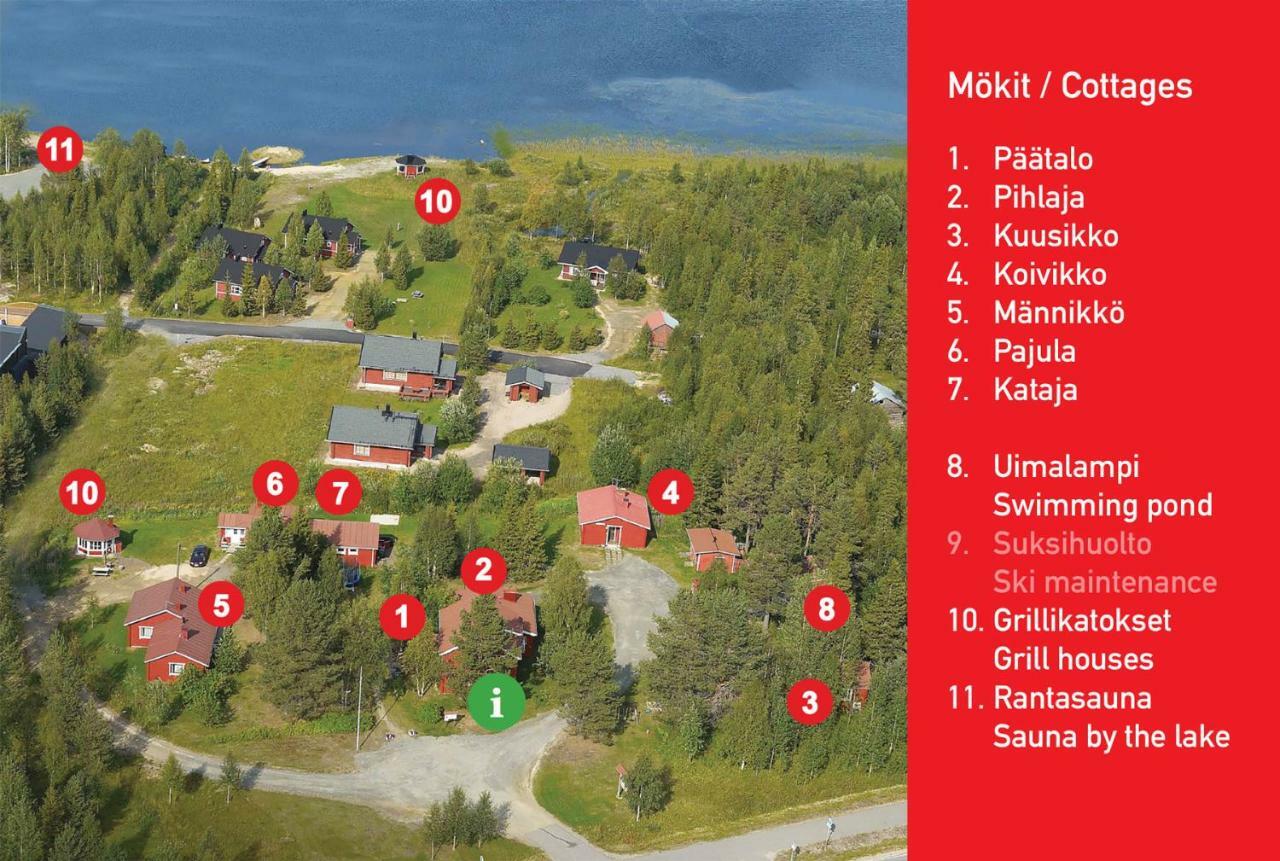 Villa Yllaeksen Yoepuu Äkäslompolo Esterno foto